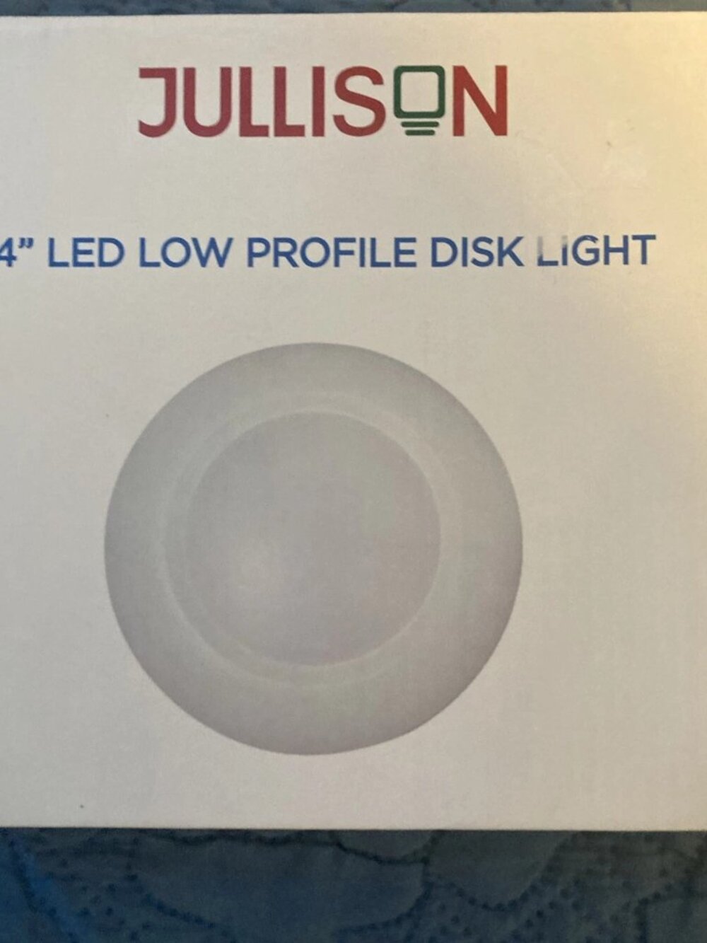 Jullison 4in led low profile disk light all-in-one led
